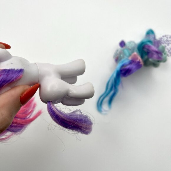 My Little Pony G3 Fairy Wing Ponies & G3.5 Leopard Unicorn Lot Of 3 Toy Figures - Picture 8 of 8